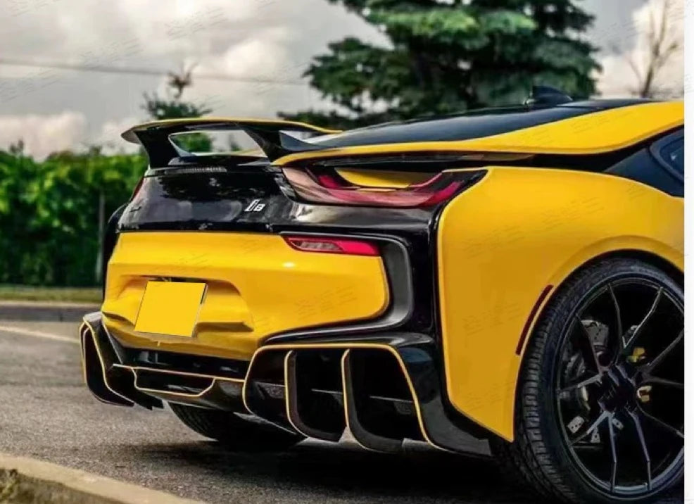 Aileron arrière type GT en fibre de carbone pour BMW i8