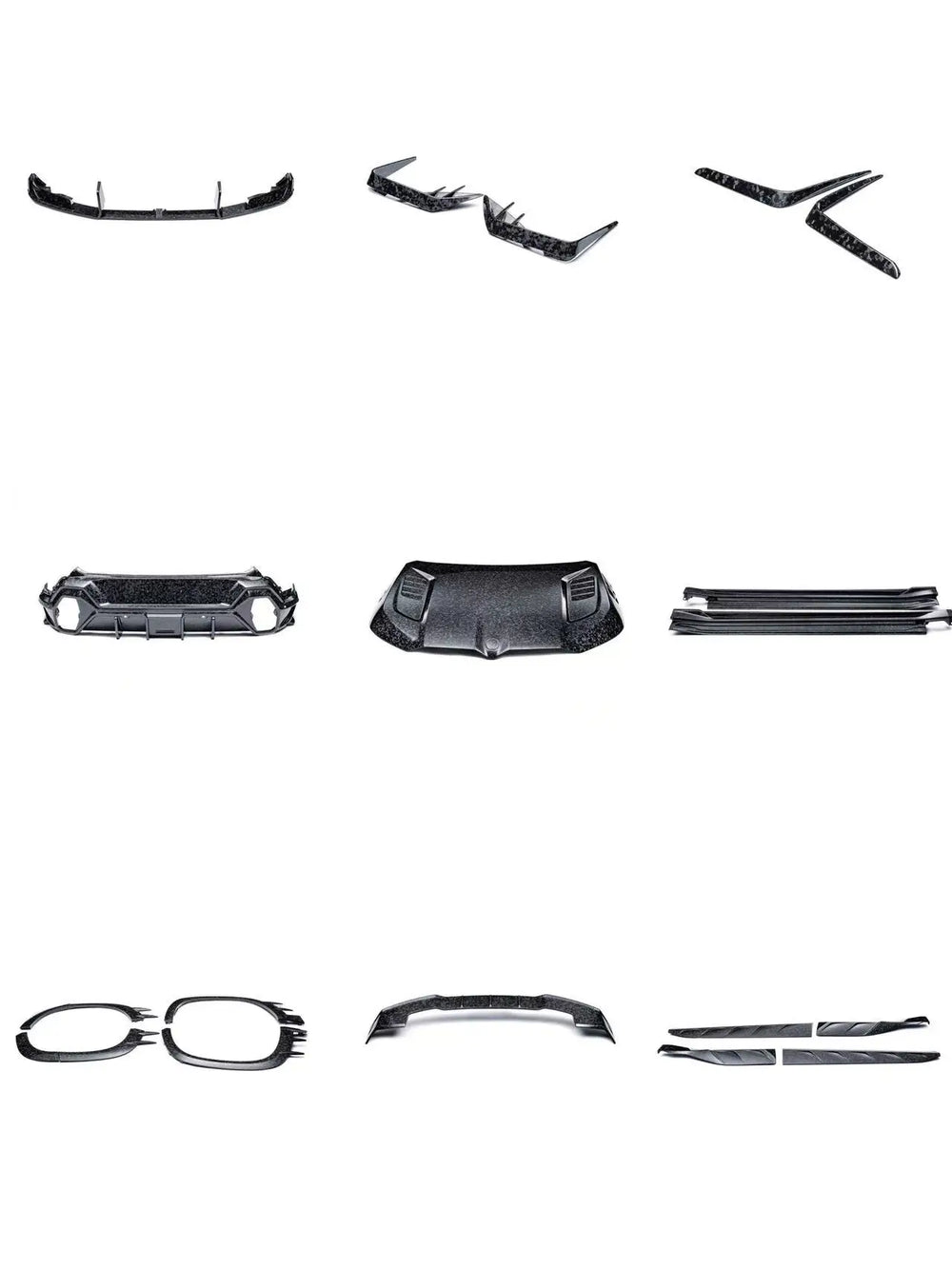 Kit carrosserie large en carbone sec pour BMW XM G09