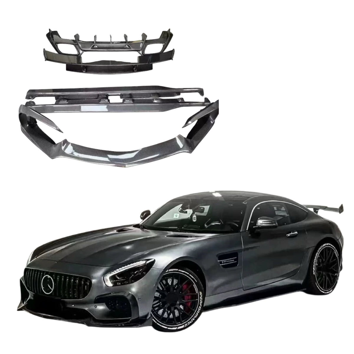 Karosserie-Kit aus Carbon für Mercedes-AMG GT