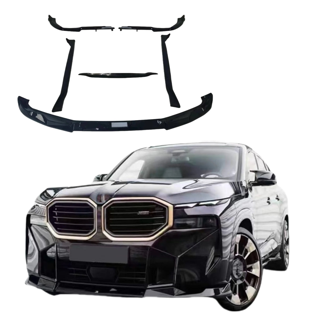 Kit carrozzeria stile M in fibra di carbonio per BMW XM