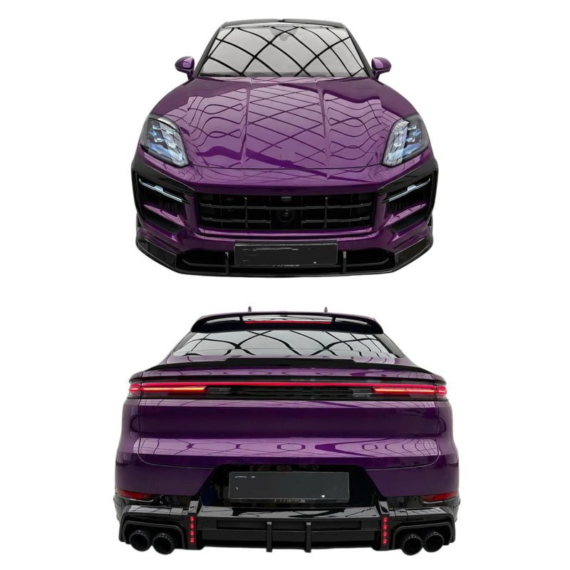 Breitbau-Karosserie-Kit aus Trockencarbon für Porsche Cayenne Coupé