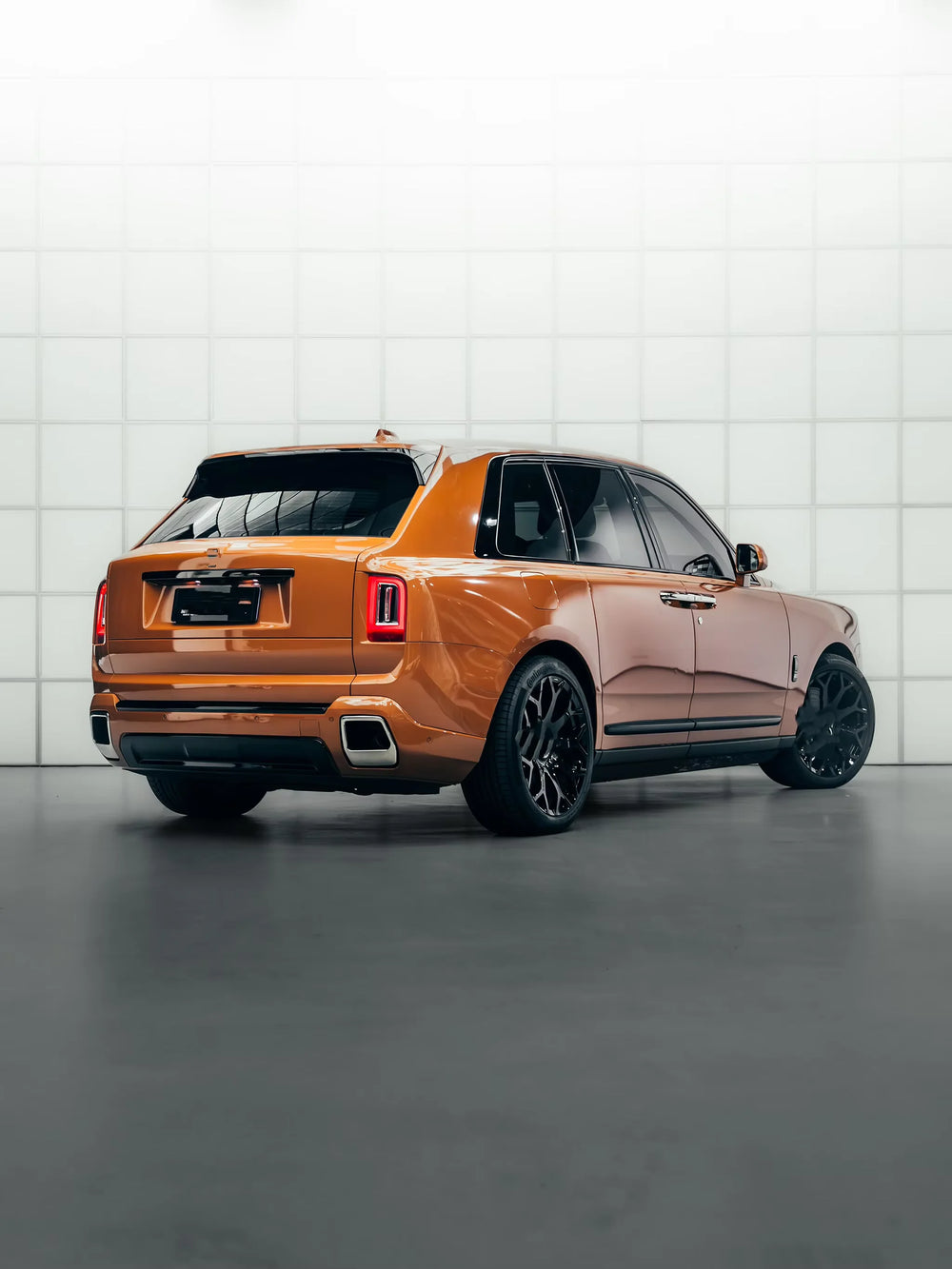 Headlights Grille Diffuser Bodykit for Rolls Royce Cullinan 2018-2024 Upgrade to 2025 Cullinan Model Front and Rear Bumper