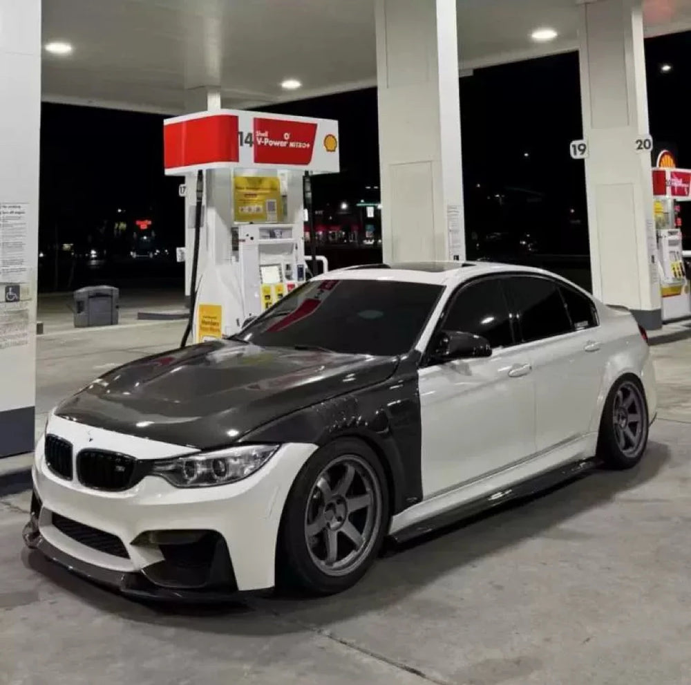 Aletas en fibra de carbono para BMW M3 F80 / M4 F82