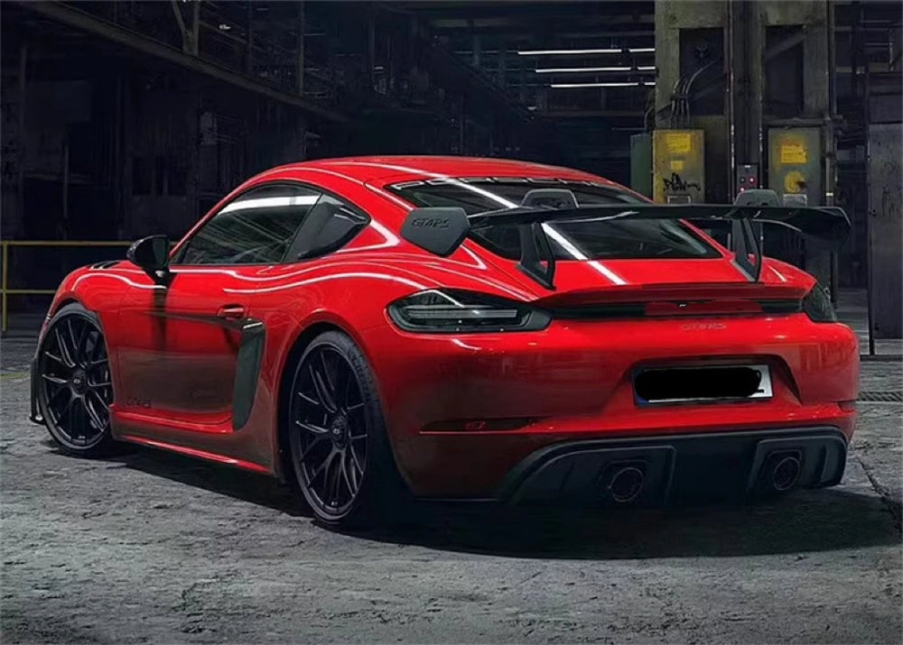 Kit de conversion style RS en fibre de carbone pour Porsche 718 Cayman
