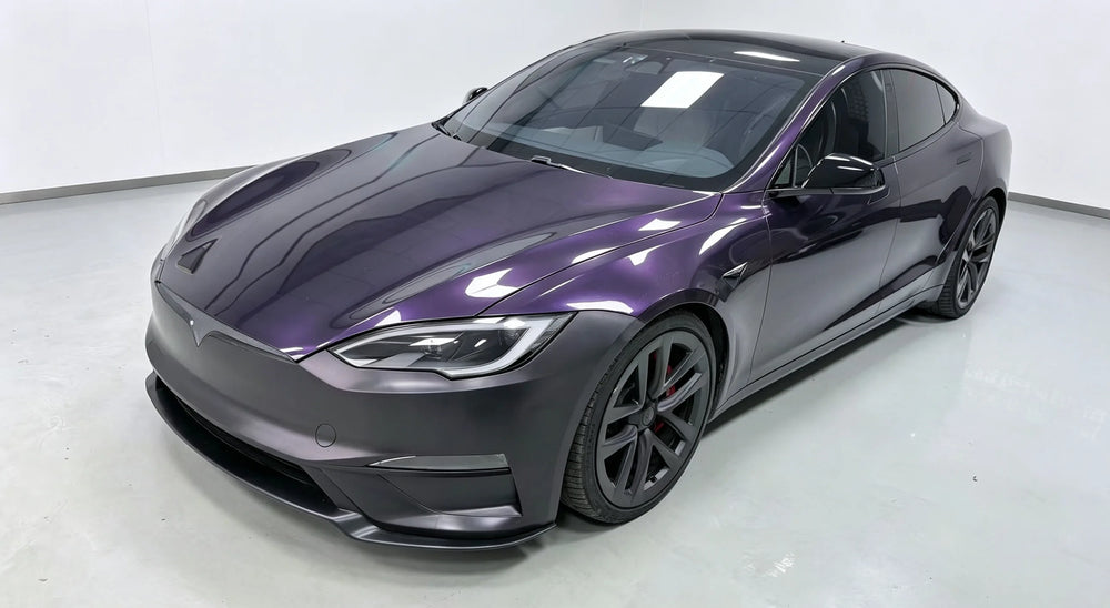 For Tesla Model S 2021+ Upgrade 2026 New Style Front Bumper Rear Bumper Rear Diffuser Body Kit