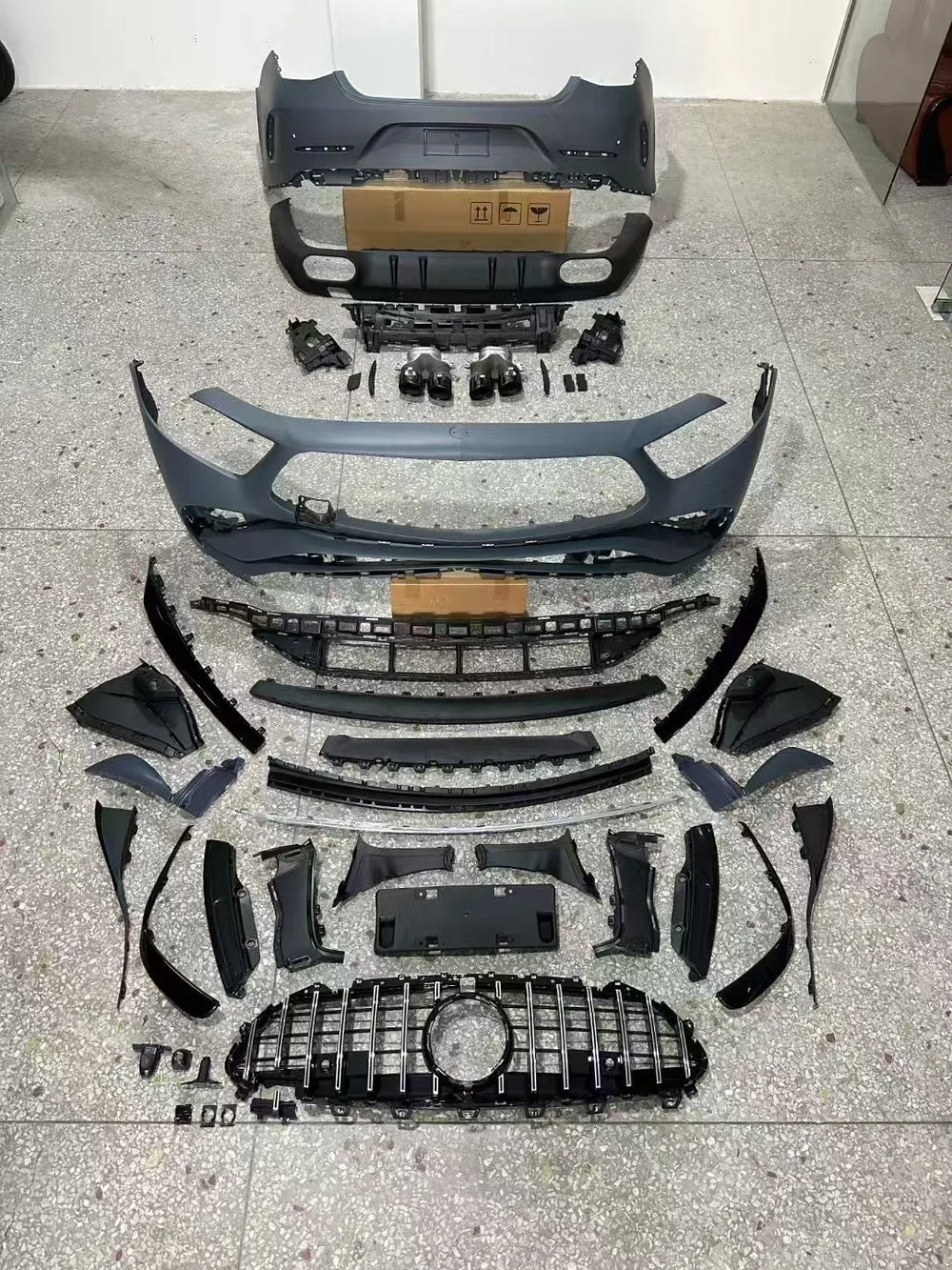Kit de conversión estilo CLS53 AMG en PP para Mercedes-Benz CLS W257