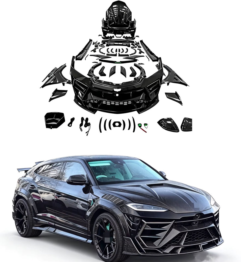 Upgrade MSY Style Forged Carbon Body Kit for Lamborghini Urus SE 2025-2026 Model Car Bumper Hood Wheel Arches Wide Body Kit