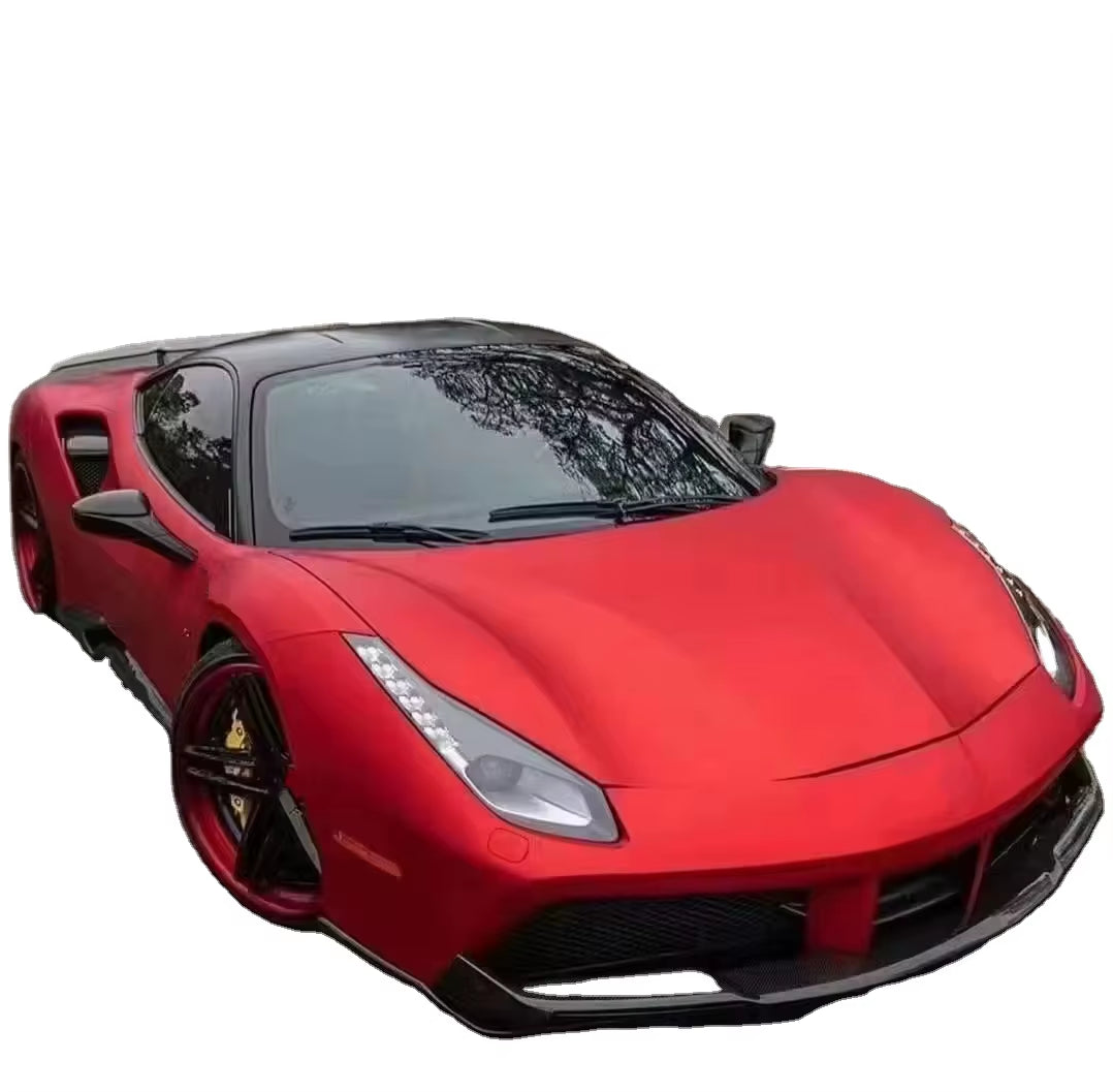 Dry Carbon Body Kits Design for Ferrari 488 Gtb/Spider NVC Style Carbon Fiber Body Kit