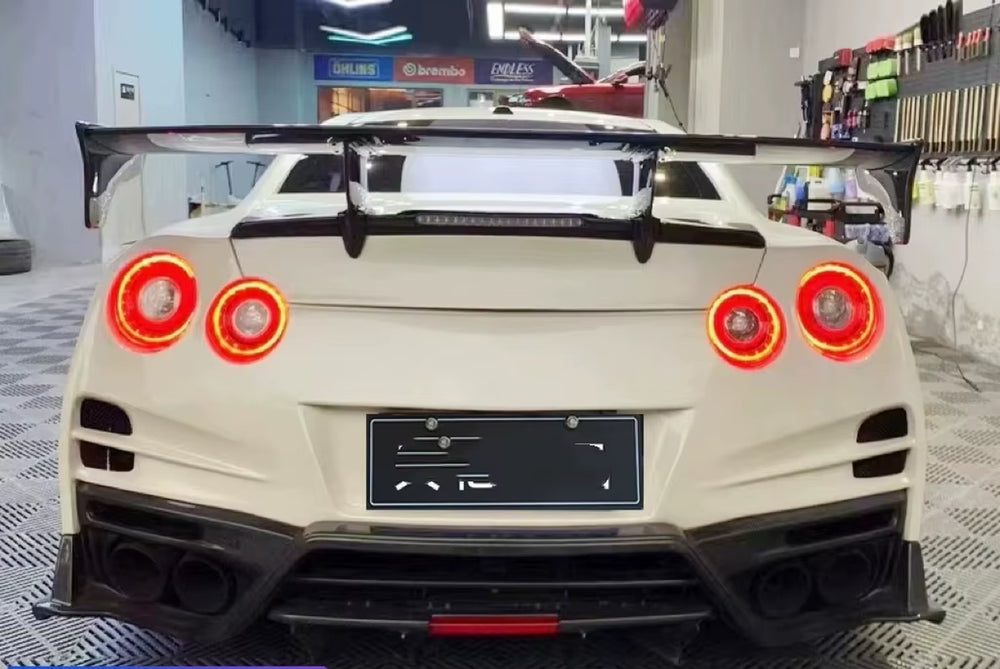 For Nissan GTR35 Top Style Rear Spoile R35 GTR Rear Spoiler Wing