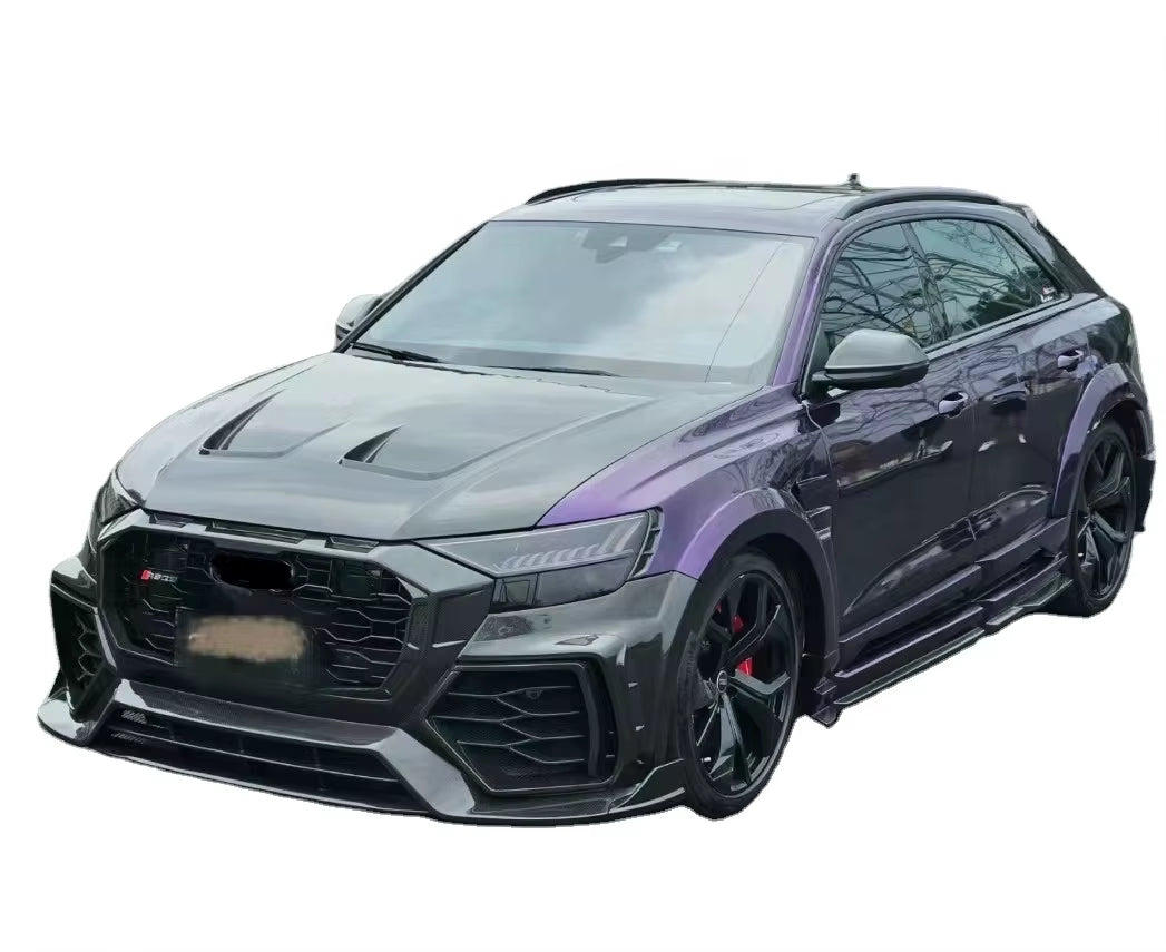 Carbon Fiber Design for Audi Q8 RSQ8 MSY Style Carbon Fiber Body Kit