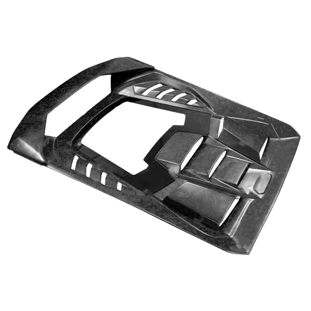 High Quality Body Kit Is Used for Lamborghini Huracan Upgrade Tecnica Style Carbon Fiber Rear Cover Trunk Lid.