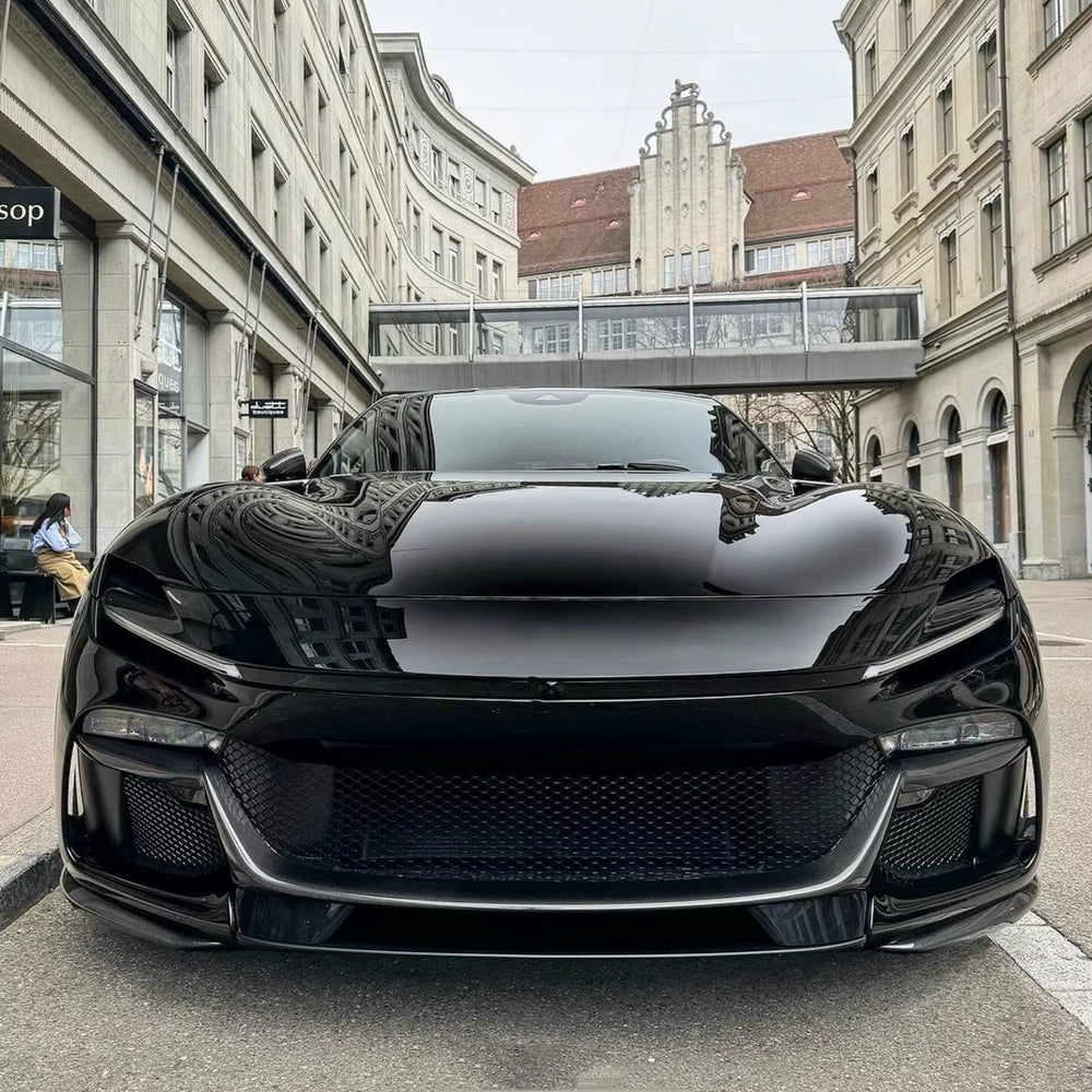 Oem Style Body Kit for Ferrari Purosangue Carbon Fibre Front Lip Rear Diffuser Spoiler Wheel Cover Body Kit