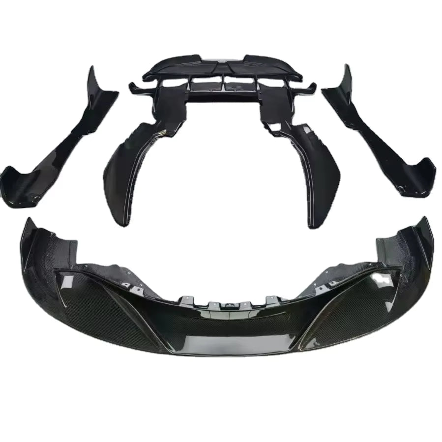 RYFT Style Body Kit for Mclaren 720S Bodykit Dry Carbon Fiber Car Front Rear Lip Diffuser Side Skirt