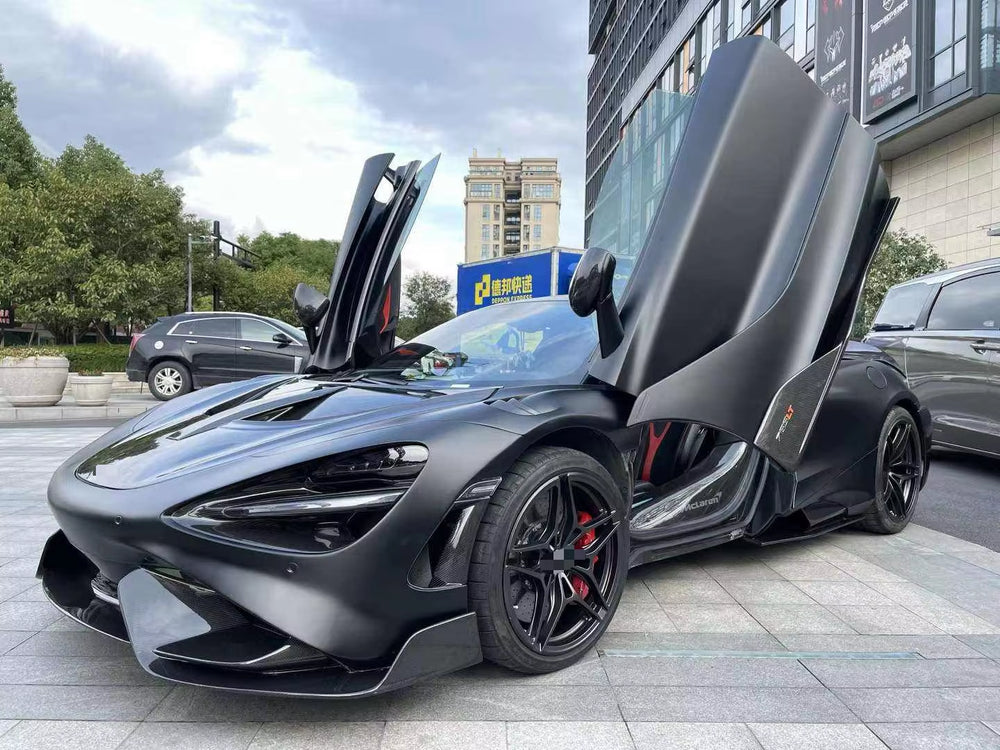 Dry Carbon 765LT Style Body Kit for Mclaren 720S High Quality Factory Price Carbon Fiber Side Skirt Rear Diffuser Fender