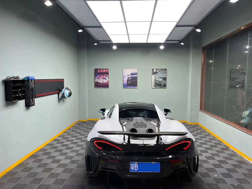 600Lt Style Carbon Fiber Body Kit for Mclaren 540C 570S Upgrade 600Lt Front Bumper Rear Bumper Side Skirt Hood Spoiler