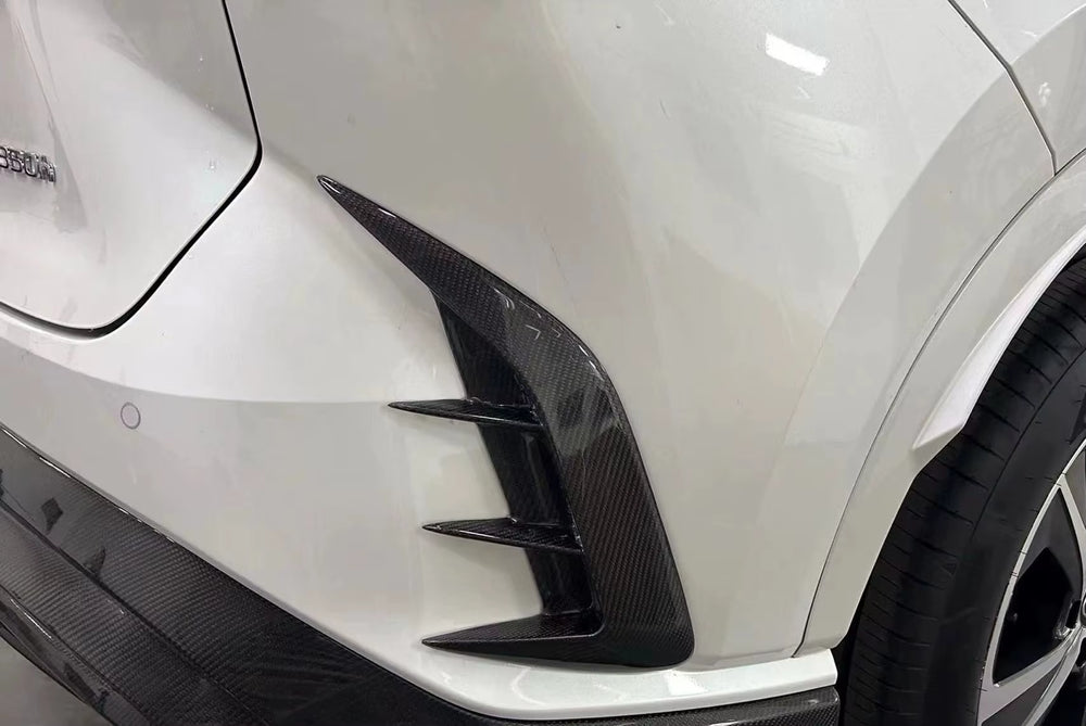 Td Style Carbon Fiber Body Kit for Lexus Rx300 2023+ Front Lip Side Skirt Rear Diffuser Tailpipe Rear Spoiler