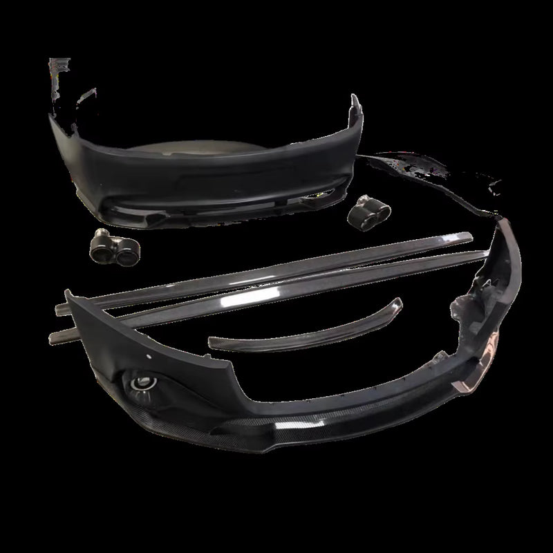 Amr Style Semi-Carbon Fiber Body Kit for Aston Martin Rapide S Front Lip Side Skirts Rear Diffuser Rear Bumper