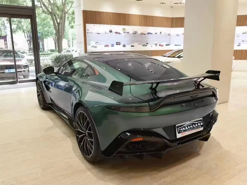 F1-Style Carbon Fiber Spoiler Wing Carbon Fiber for Aston Martin Vantage for Carbon Fiber
