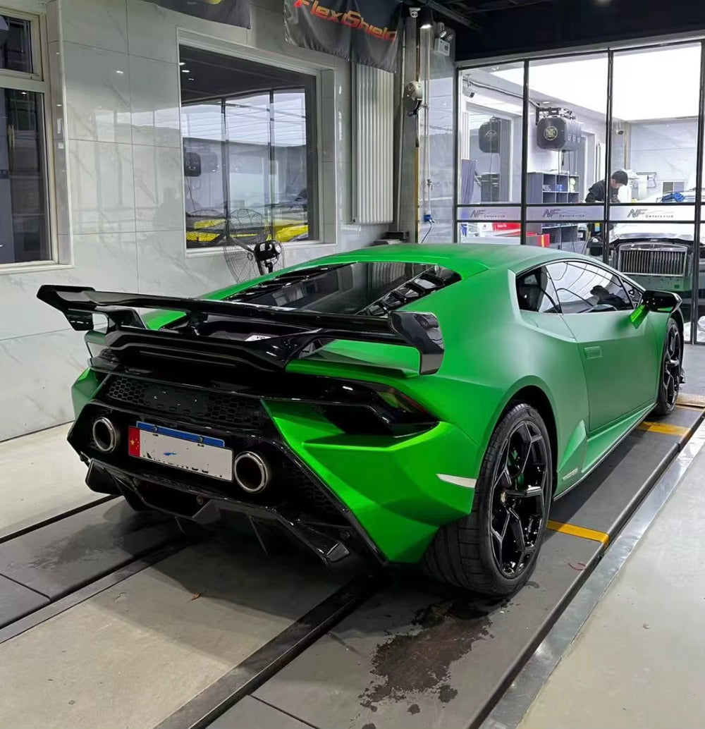 Tecnca Style Body Kit for Lamborghini Huracan Lp610 Lp580 Evo Carbon Fiber Front and Rear Bumper Diffuser Spoiler