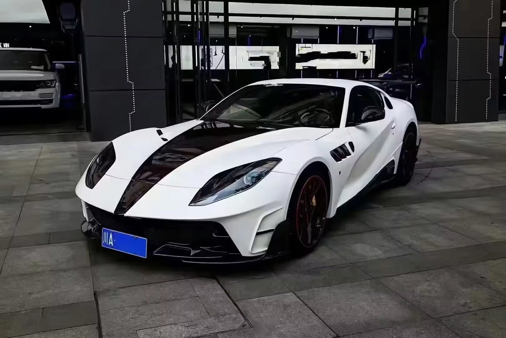 MSY Style Carbon Fiber for Ferrari 812 Superfast for Front and Rear Bumpers