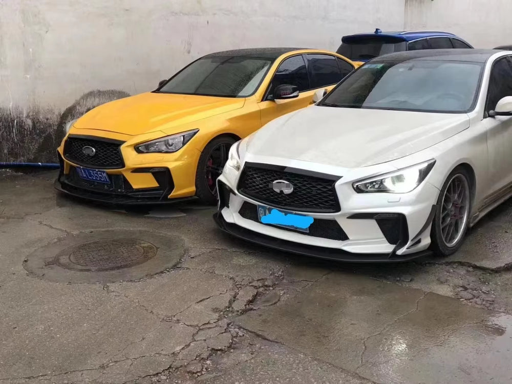 Front Bumper Infiniti Q50 Grille Car Front Bumper for Infiniti Q50 Q50L 2018 Body Kit
