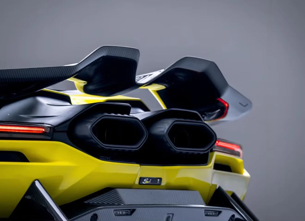 New Design MSY Style Carbon Fiber Bumper Front Lip Rear Diffuser Side Skirts Car Body Kit for Lamborghini Revuelto