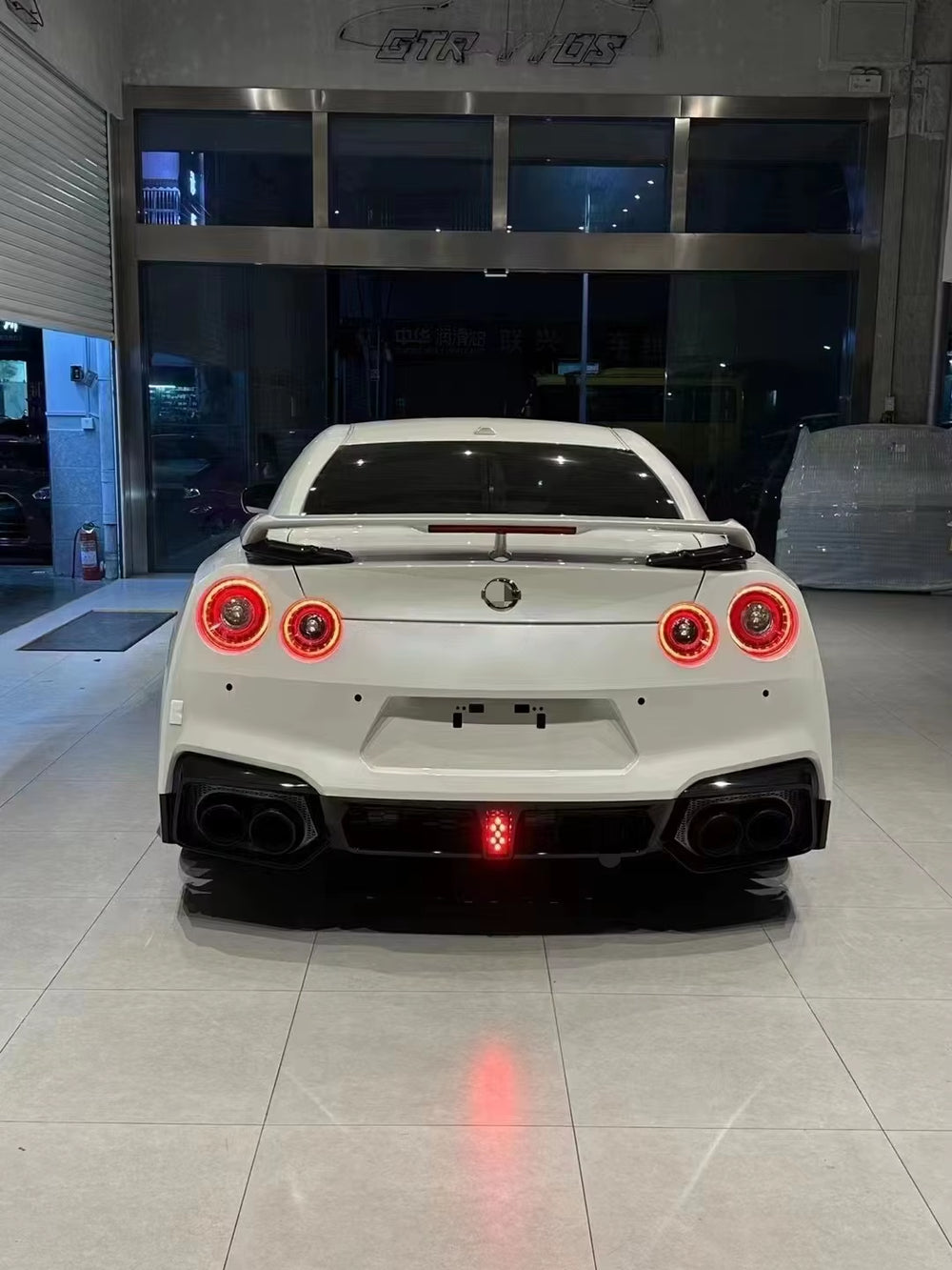 Carbon Fiber Body Kit for Nissan GTR 2024 TSPE Style Front Rear Bumper