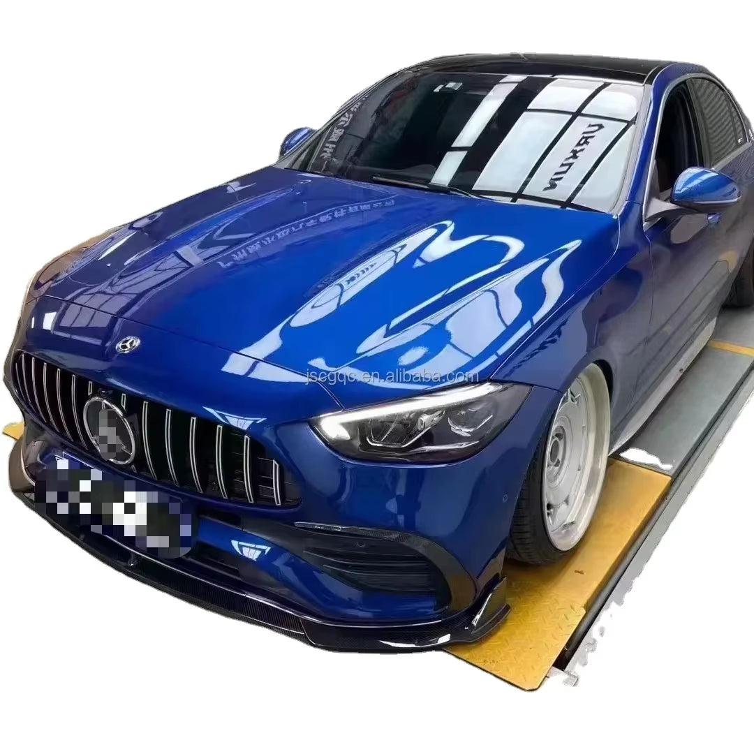 Car Bumpers Body Kit for Mercedes W206 C Class MSY Style Carbon Fiber Body Kit