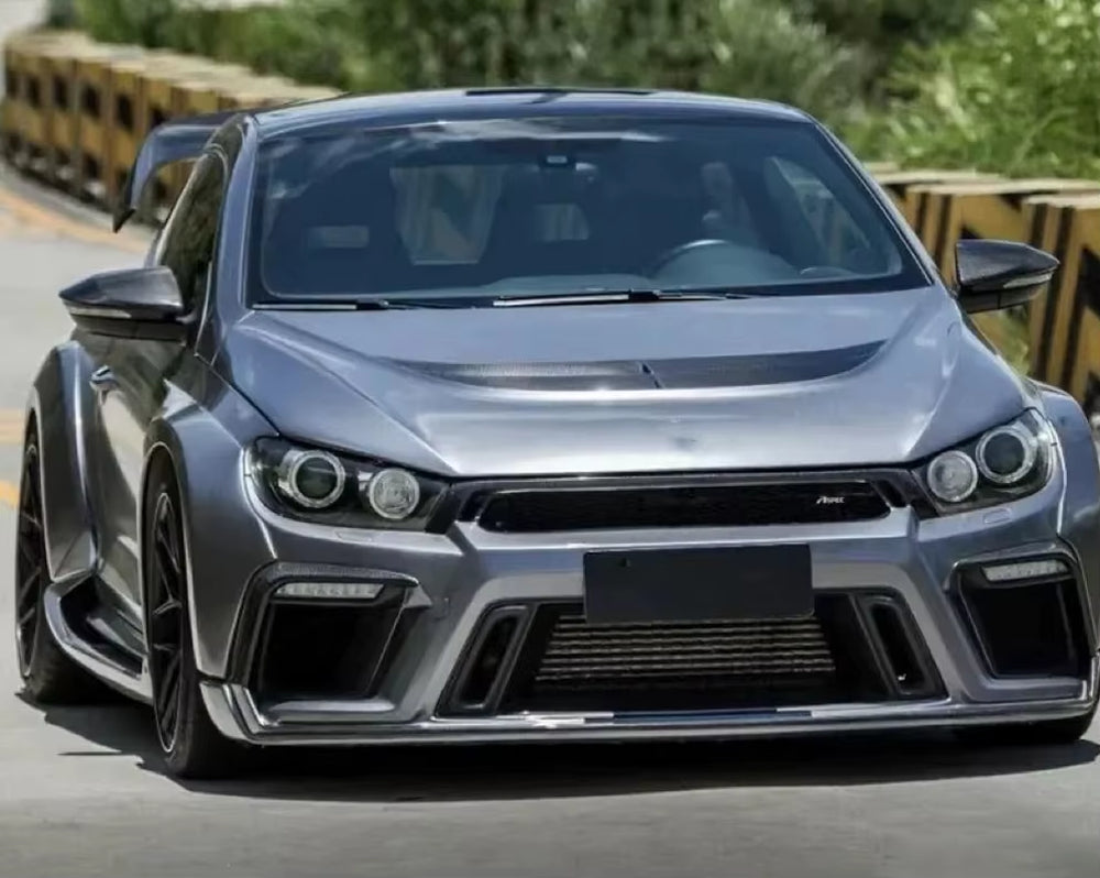 Hot Sale Factory Price ASP Style Body Kit Car Rear Bumper Diffuser Hood Popular Body Kit for Volkswagen Scirocco