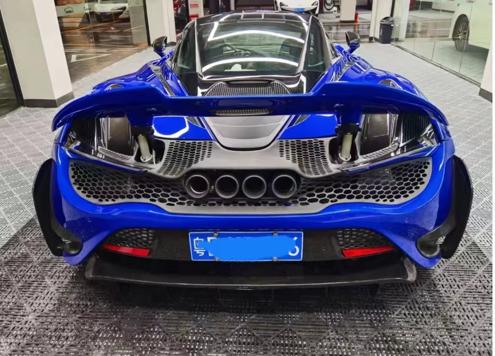 Upgraded 765LT Style Body Kit for Mclaren 720S Front and Rear Bumper Side Skirt Diffusers Hood