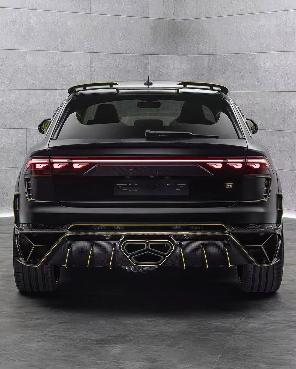 Msy Style Dry Carbon Fiber Body Kit for Audi Rsq8 2025+ Msy Front Bumper Rear Bumper Side Skirt Spoiler Hood Wide Body Kit