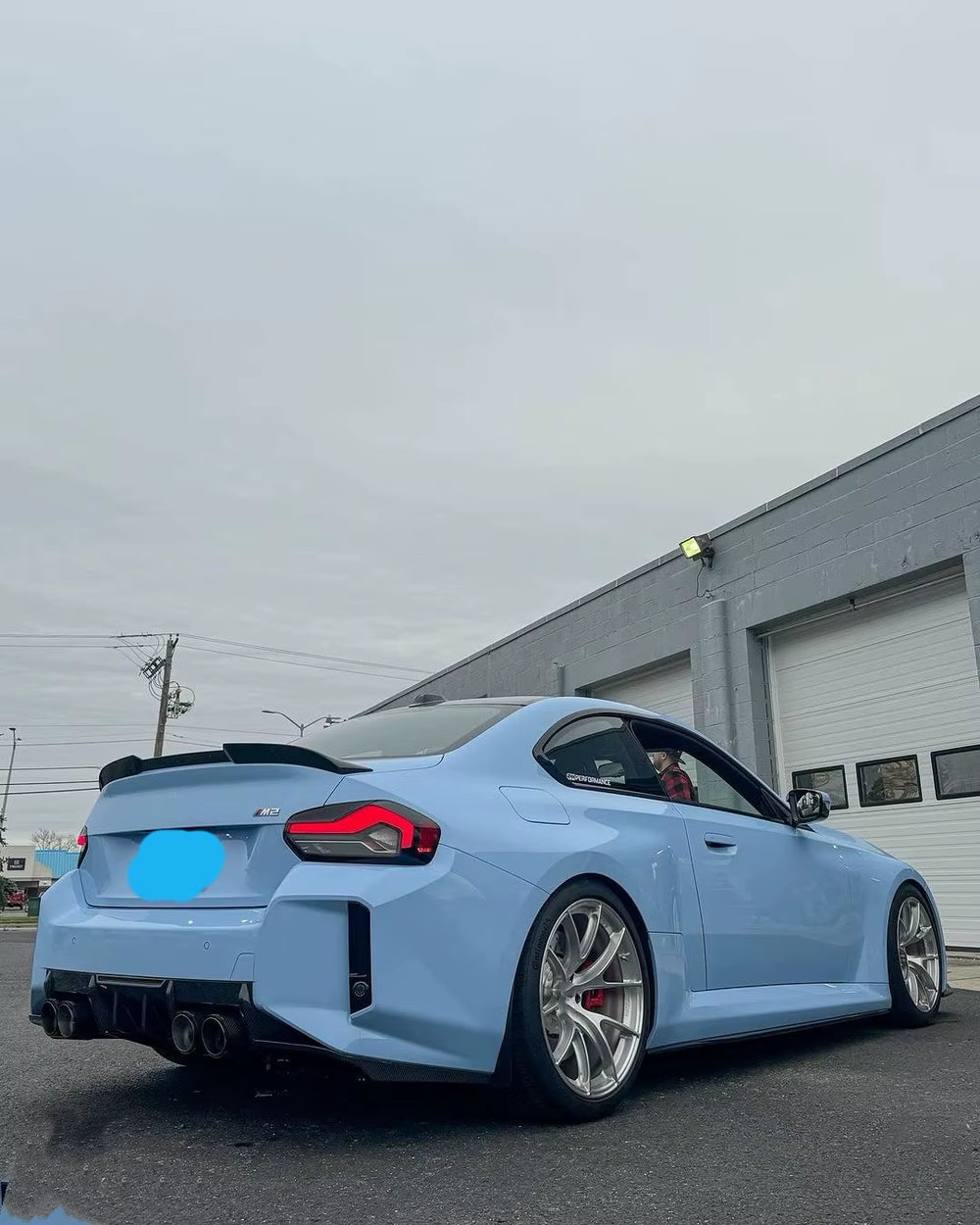 Dry Carbon Fiber Fibre Body Kit for BMW M2 G87 Front Bumper Front Lip Diffuser Spoiler