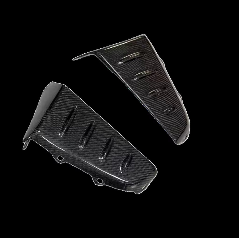 For BMW X7 LD Style Carbon Fiber Body Kit Front Bumper Attachment of Front Lip Grill