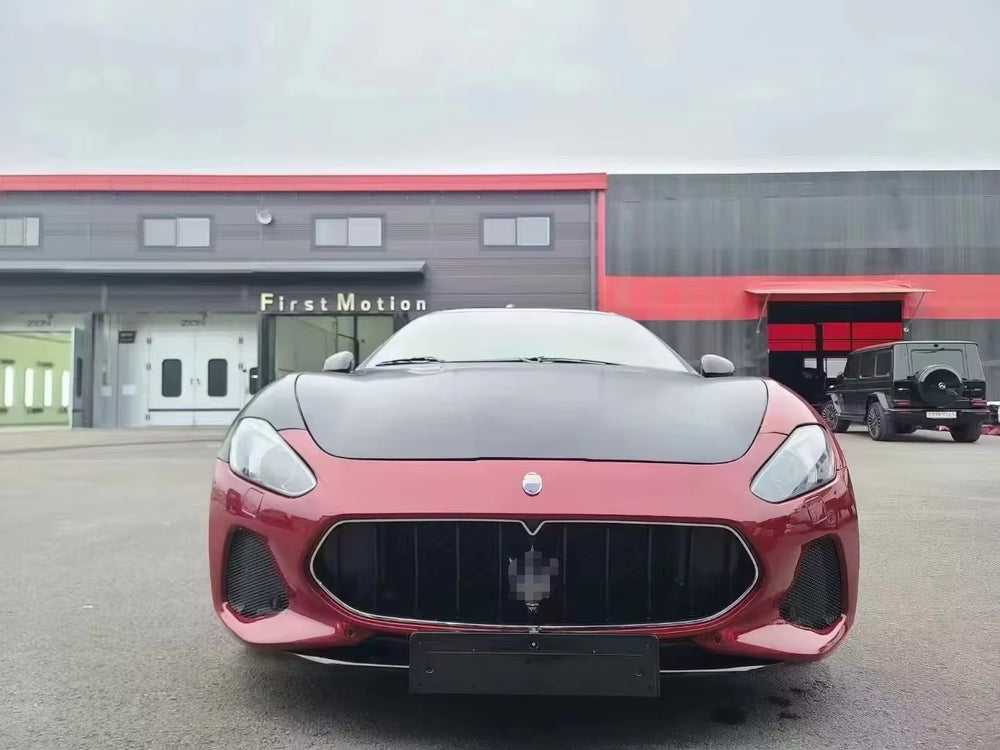 Front Bumper for Maserati Granturismo Sport Grille Auto Parts Car Bumper Carbon Fiber Body Kit