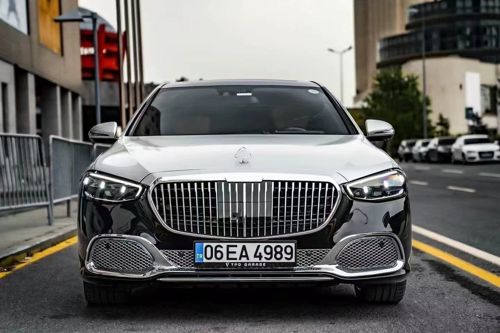 W221 Upgrade W223 Body Kit for Mercedes Benz S Class W221 S600 S500 S350 Upgrade W223 Maybach Front and Rear Bumper Headlights