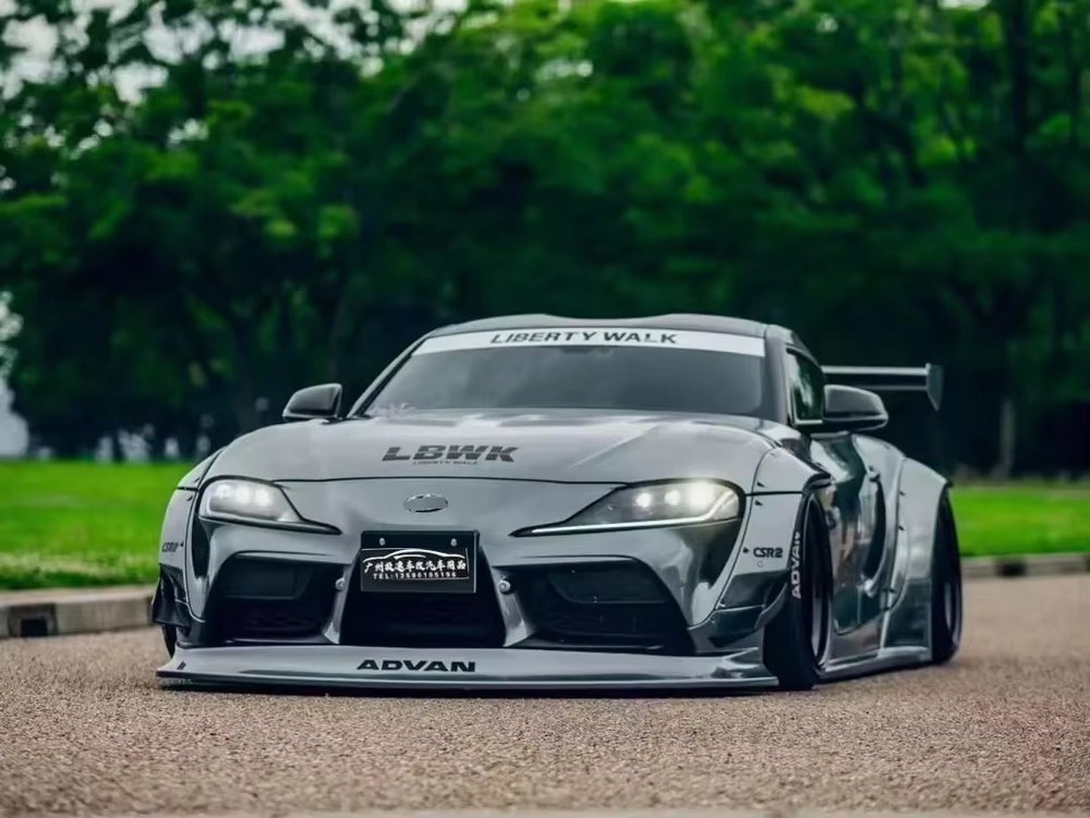 Body Kit for Toyota Supra A90 Mk5 LB Style FRP Car Bumper Body Kit Forauto Parts