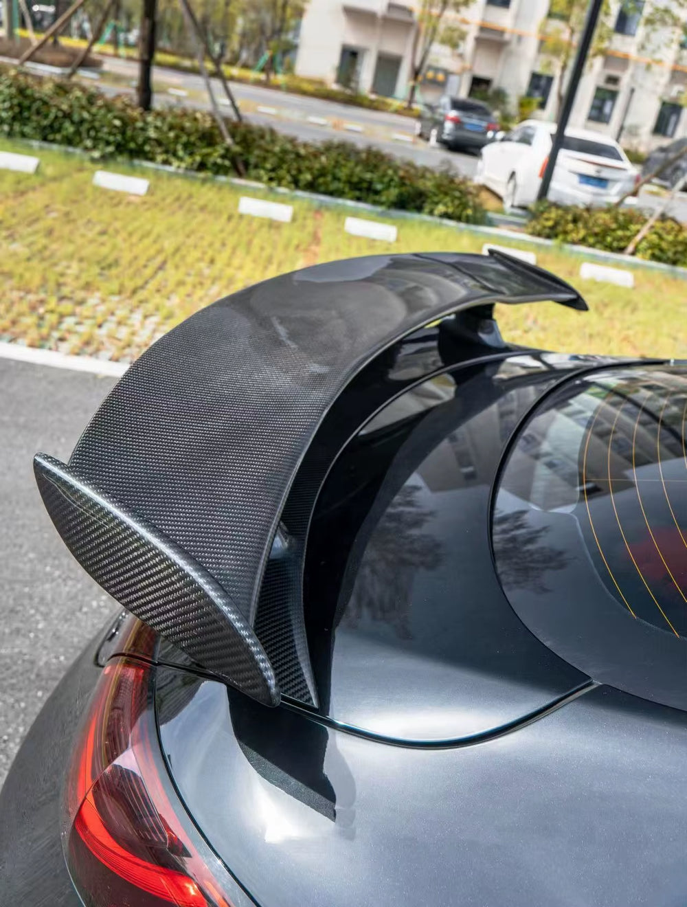 CMST Style Dry Carbon Fiber Body Kit for Mercedes-Benz CLE 53 Carbon Fiber Front Lip Side Skirts Rear Diffuser Spoiler Hood