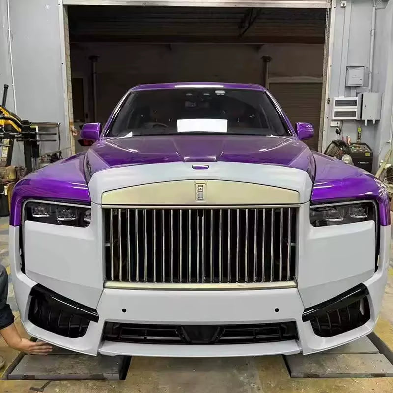 Cullinan Update to New 2025 Car Front Bumper Rear Bumper Engine Hood Body Kit for Rolls Royce Cullinan