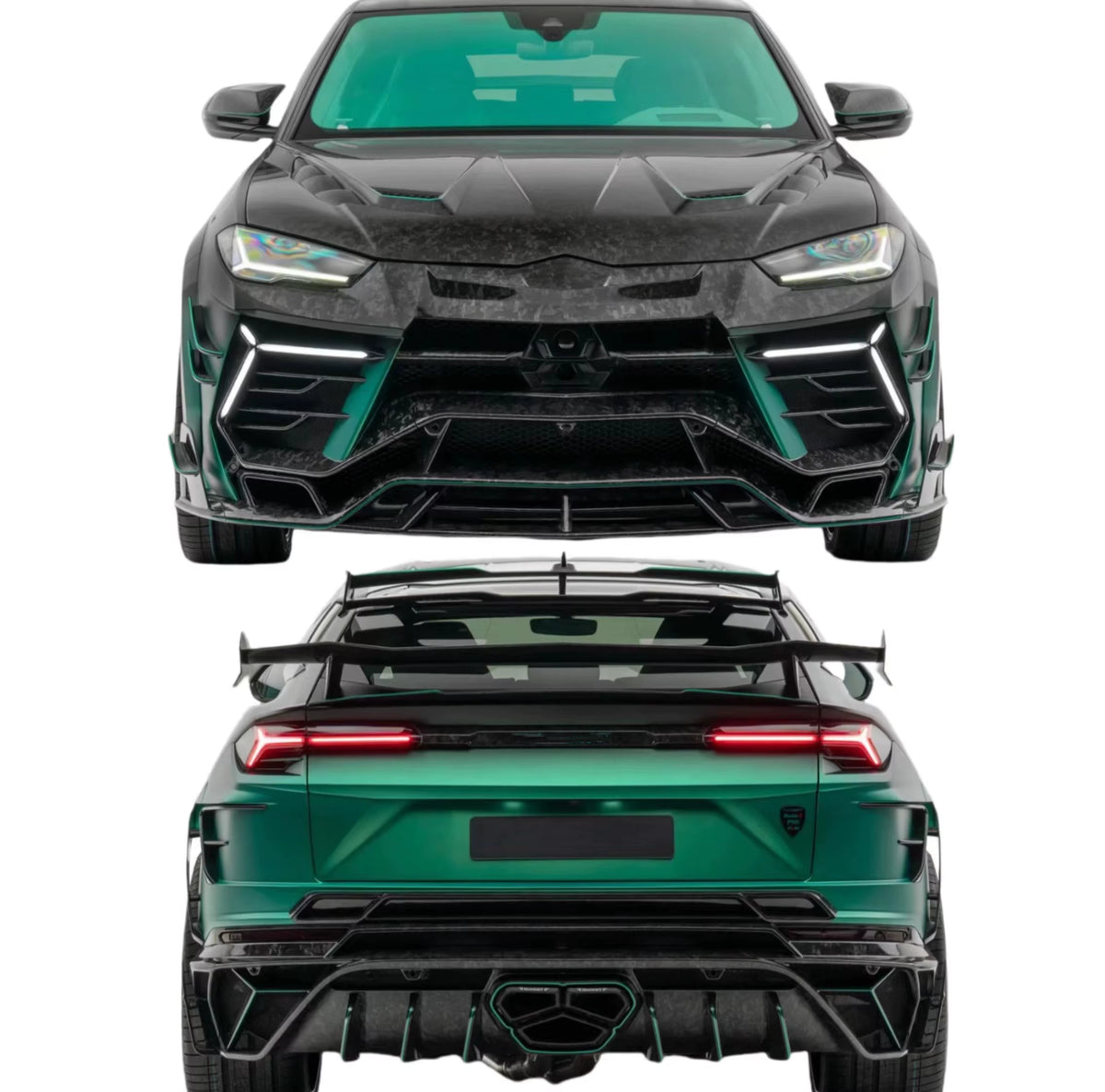 2024+ Auto Body Kit for Lamborghini URUS Venatus S Upgrade MSY Style Dry Carbon Fiber Front and Rear Bumper Diffuser Spoiler