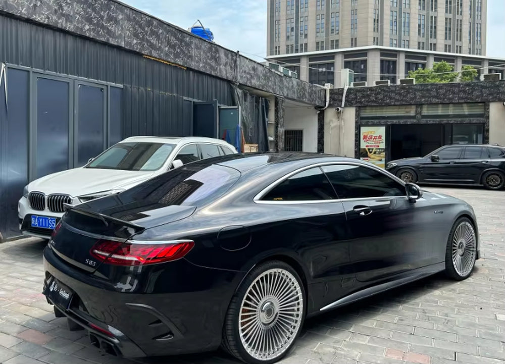 Carbon Fiber Body Kit for Mercedes-Benz S Class W217 Coupe Carbon Fiber Front Lip Rear Diffuser Spoiler Body Kit
