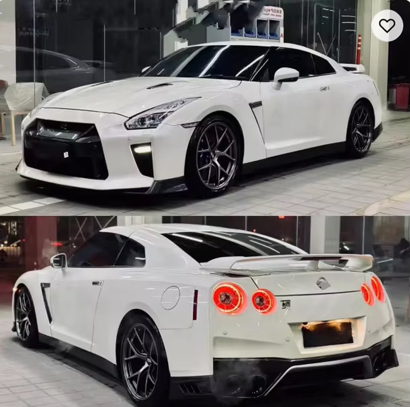 Car Bumper for Nissan GT-R 35 2008-2016 Upgrade New GT-R 2017 Front and Rear Bumper Body Kit