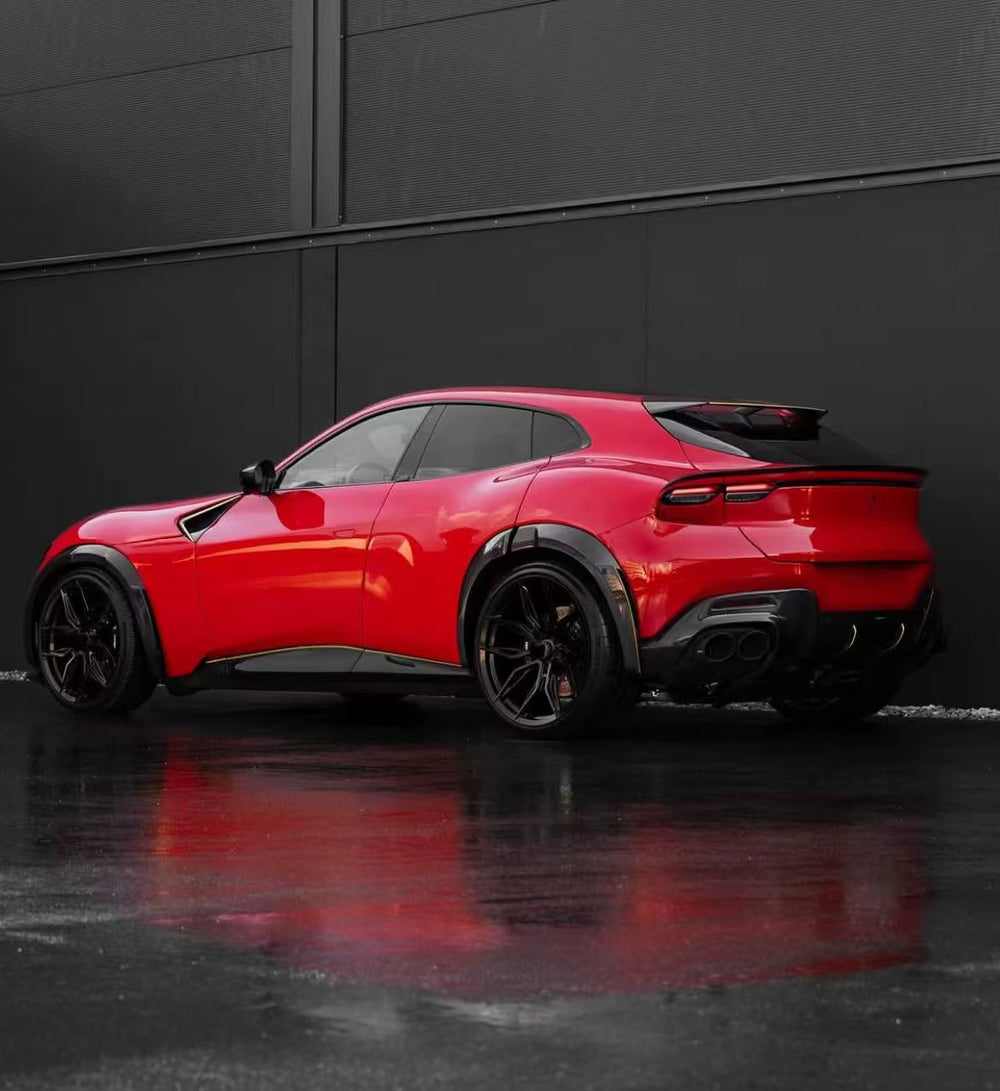 For Ferrari Purosangue Fuv N Style Dry Carbon Fiber Body Kits Auto Parts for Ferrari Purosangue